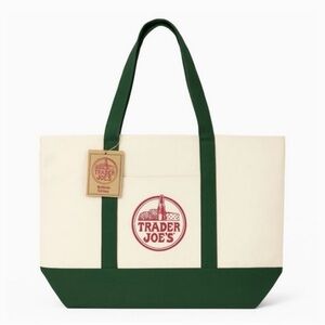 LIMITED EDITION NTW Trader Joe's Canvas Tote Bag